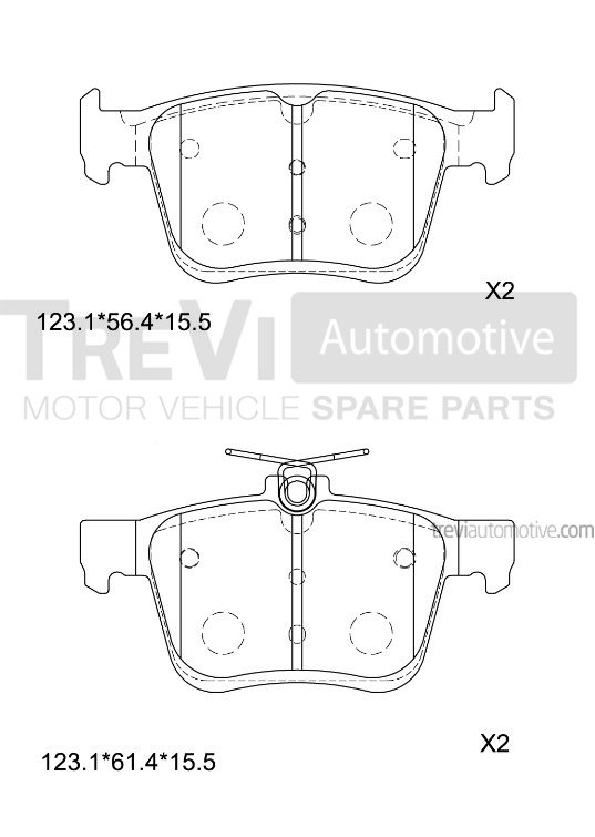 TREVI AUTOMOTIVE PF1488