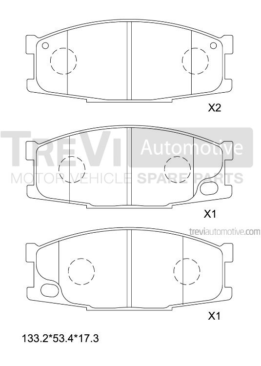 TREVI AUTOMOTIVE PF1640