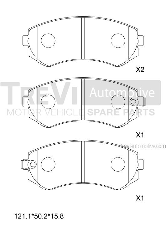 TREVI AUTOMOTIVE PF1044