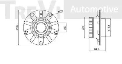 TREVI AUTOMOTIVE WB1722