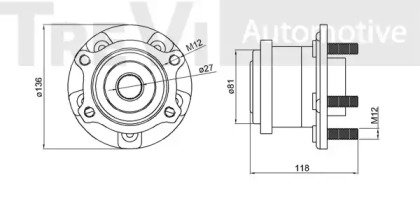 TREVI AUTOMOTIVE WB2315