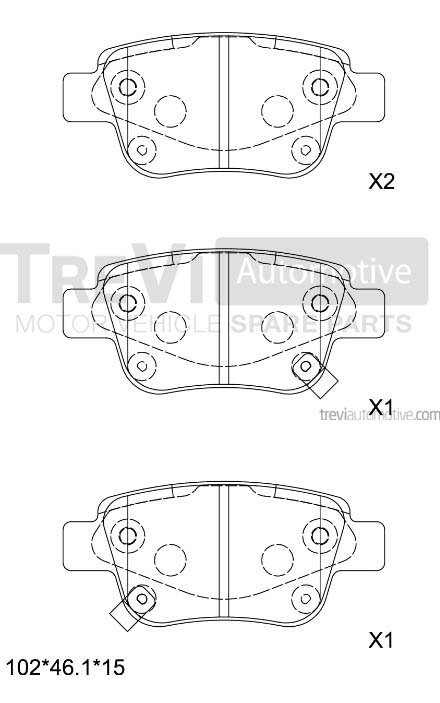 TREVI AUTOMOTIVE PF1210