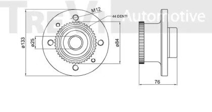 TREVI AUTOMOTIVE WB1570