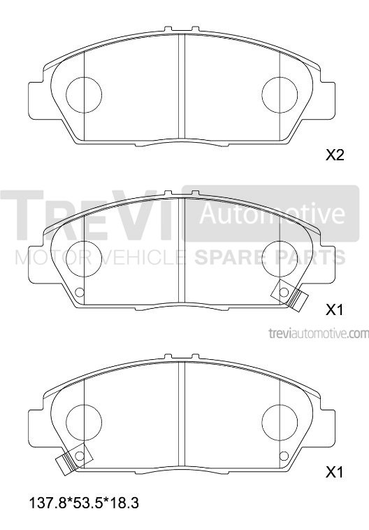 TREVI AUTOMOTIVE PF1603