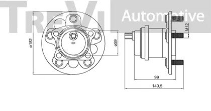 TREVI AUTOMOTIVE WB2338