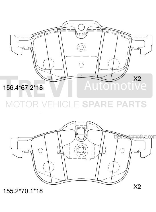 TREVI AUTOMOTIVE PF1073