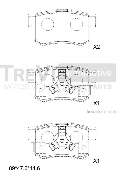 TREVI AUTOMOTIVE PF1426