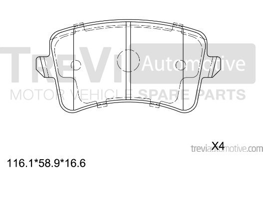 TREVI AUTOMOTIVE PF1412