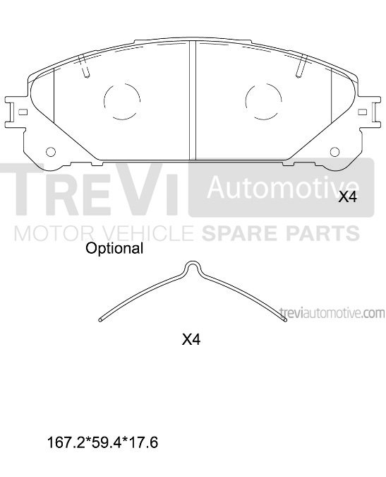 TREVI AUTOMOTIVE PF1465