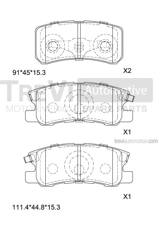 TREVI AUTOMOTIVE PF1187