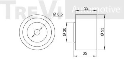 TREVI AUTOMOTIVE TD1564