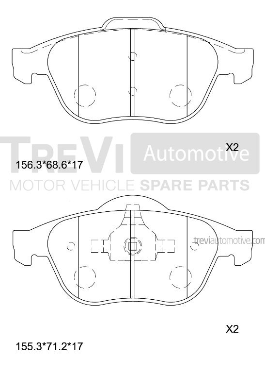 TREVI AUTOMOTIVE PF1107