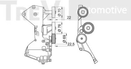 TREVI AUTOMOTIVE TA1822