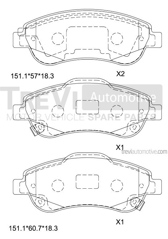 TREVI AUTOMOTIVE PF1427