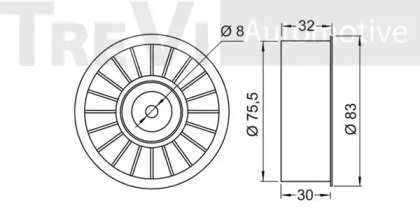 TREVI AUTOMOTIVE TD1547