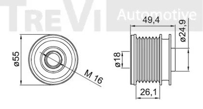 TREVI AUTOMOTIVE AP1109