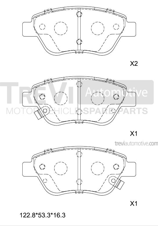 TREVI AUTOMOTIVE PF1496