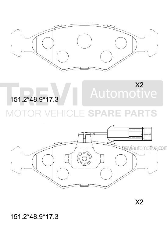 TREVI AUTOMOTIVE PF1602