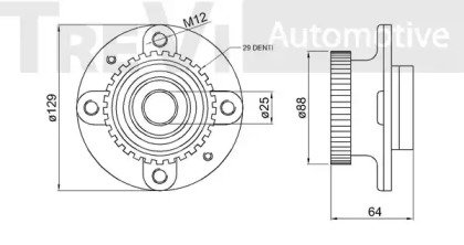 TREVI AUTOMOTIVE WB1338