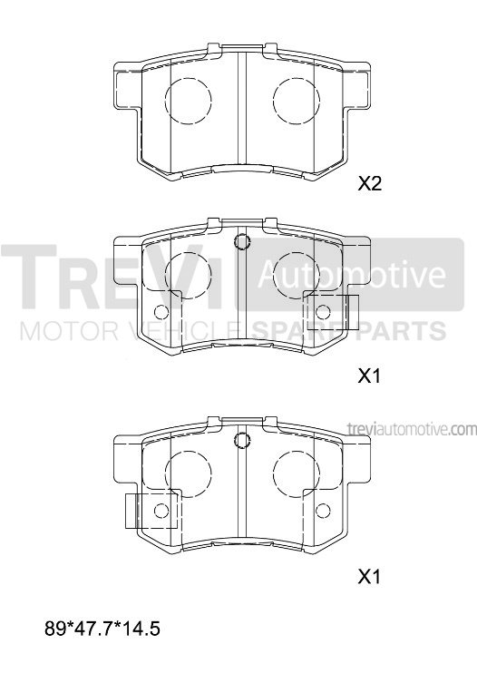 TREVI AUTOMOTIVE PF1610