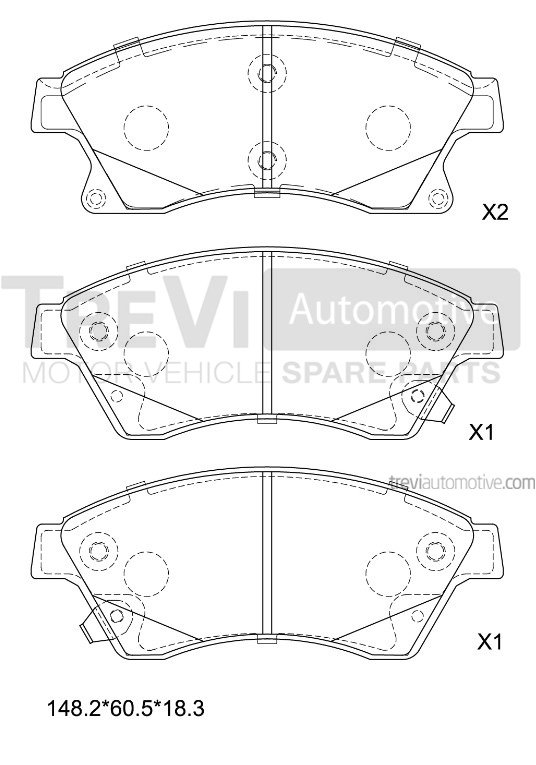 TREVI AUTOMOTIVE PF1441