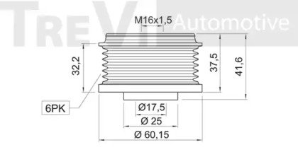 TREVI AUTOMOTIVE AP1018