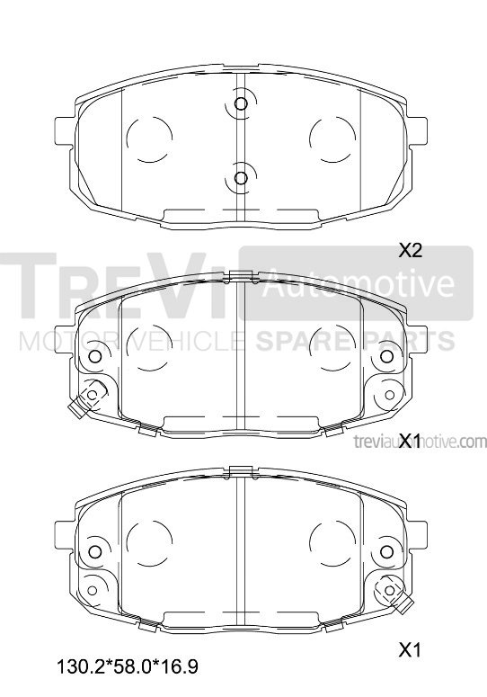 TREVI AUTOMOTIVE PF1291