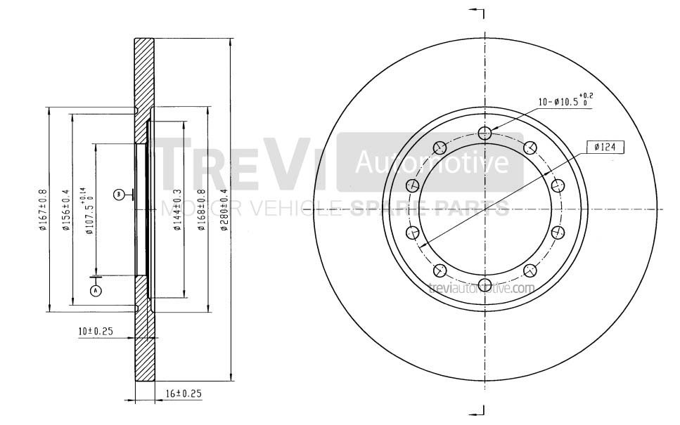 TREVI AUTOMOTIVE BD1078