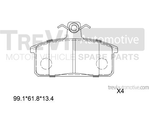 TREVI AUTOMOTIVE PF1425