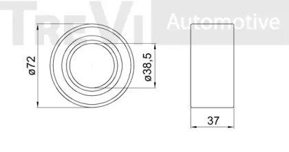 TREVI AUTOMOTIVE WB1625