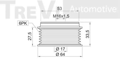 TREVI AUTOMOTIVE AP1017