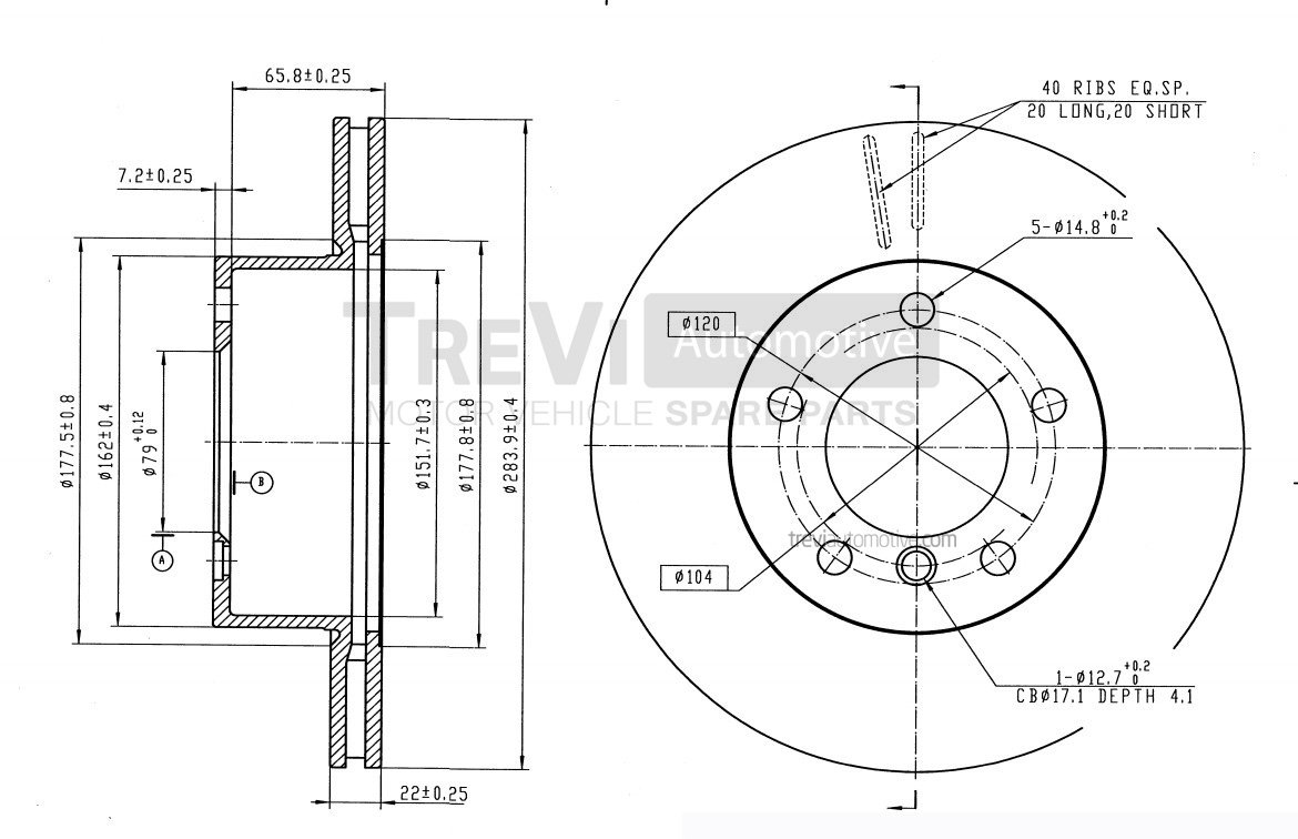 TREVI AUTOMOTIVE BD1200