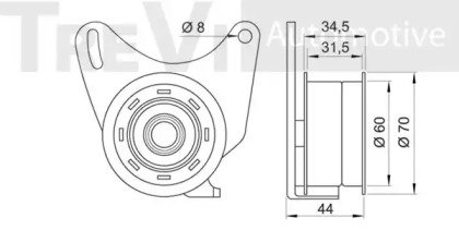 TREVI AUTOMOTIVE TD1054