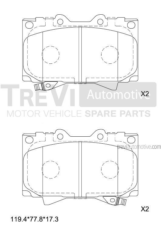 TREVI AUTOMOTIVE PF1111