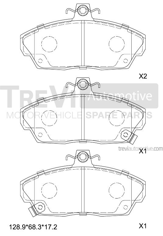 TREVI AUTOMOTIVE PF1556