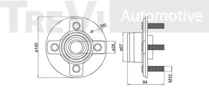 TREVI AUTOMOTIVE WB1460