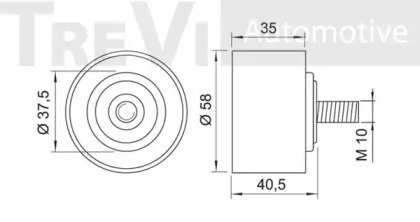 TREVI AUTOMOTIVE TD1640