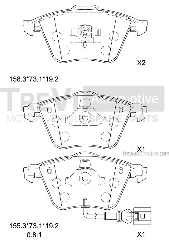 TREVI AUTOMOTIVE PF1254