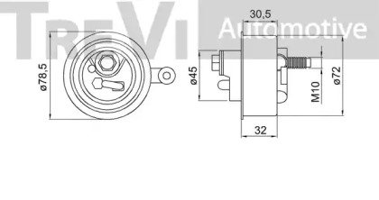 TREVI AUTOMOTIVE TD1767