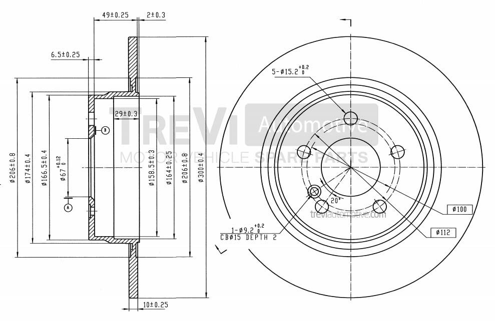 TREVI AUTOMOTIVE BD1081