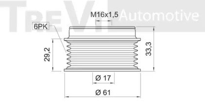 TREVI AUTOMOTIVE AP1007