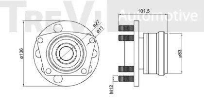 TREVI AUTOMOTIVE WB1171