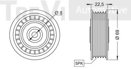 TREVI AUTOMOTIVE TA1905 TREVI AUTOMOTIVE TA1905