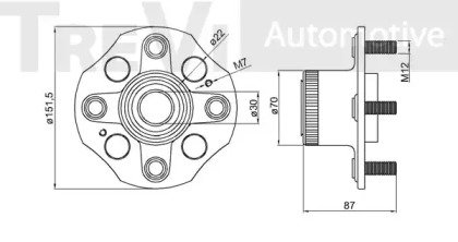 TREVI AUTOMOTIVE WB1474