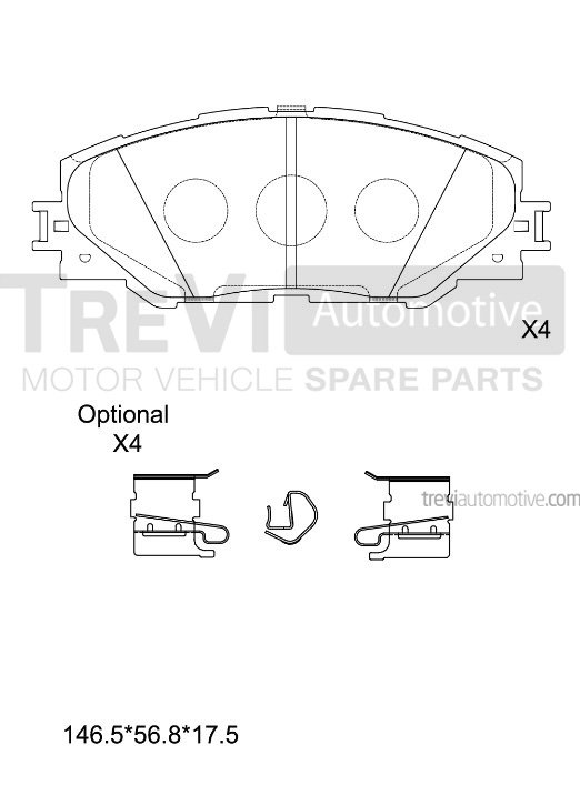 TREVI AUTOMOTIVE PF1395