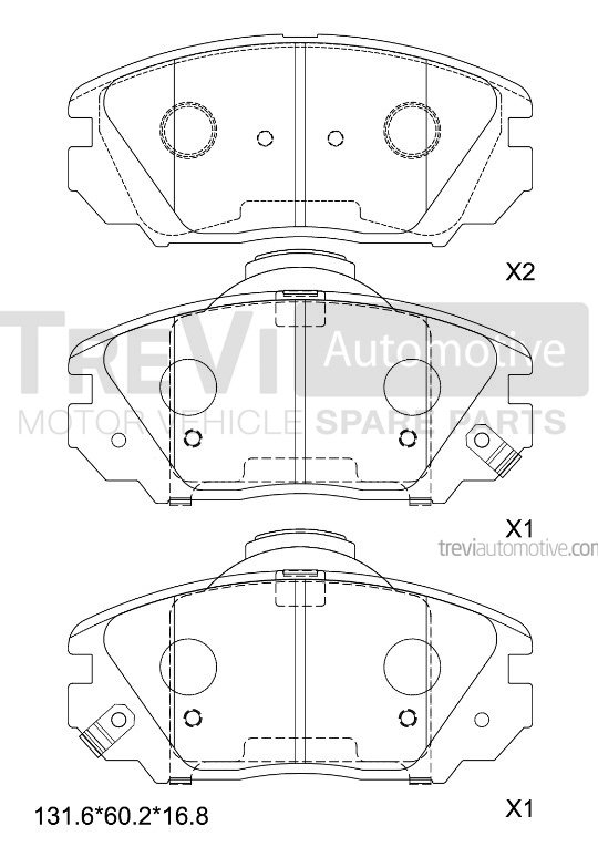 TREVI AUTOMOTIVE PF1436