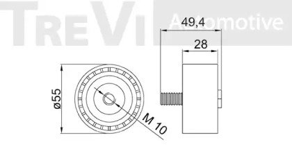 TREVI AUTOMOTIVE TD1746