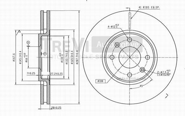 TREVI AUTOMOTIVE BD1131