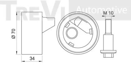 TREVI AUTOMOTIVE TD1598