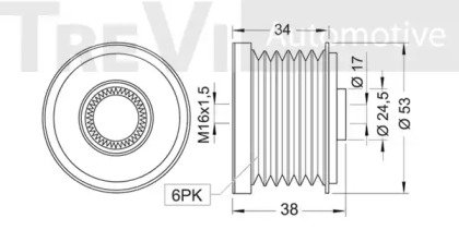 TREVI AUTOMOTIVE AP1048